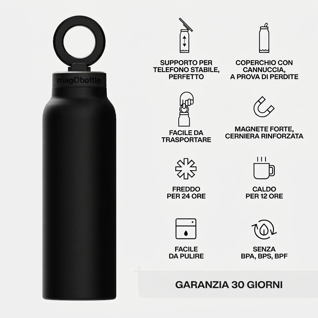 magObottle™️ Borraccia porta telefono magnetica