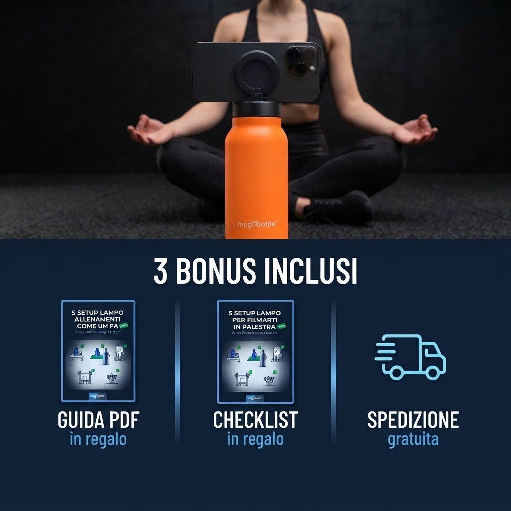 magObottle™️ Borraccia porta telefono magnetica